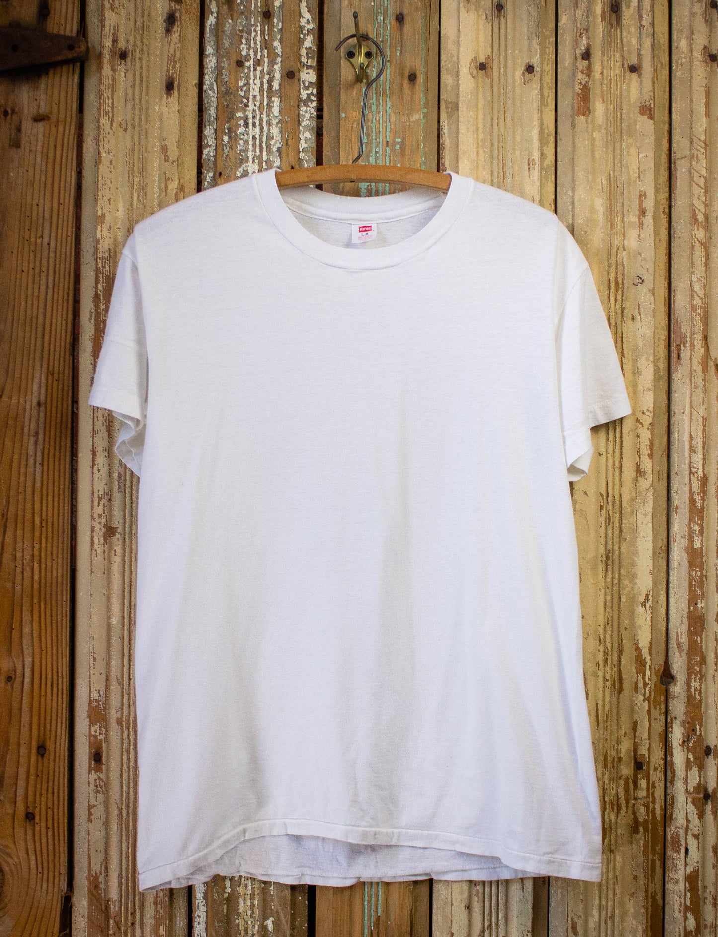 Hanes Classic White Arch Tee - Mincer's of Charlottesville
