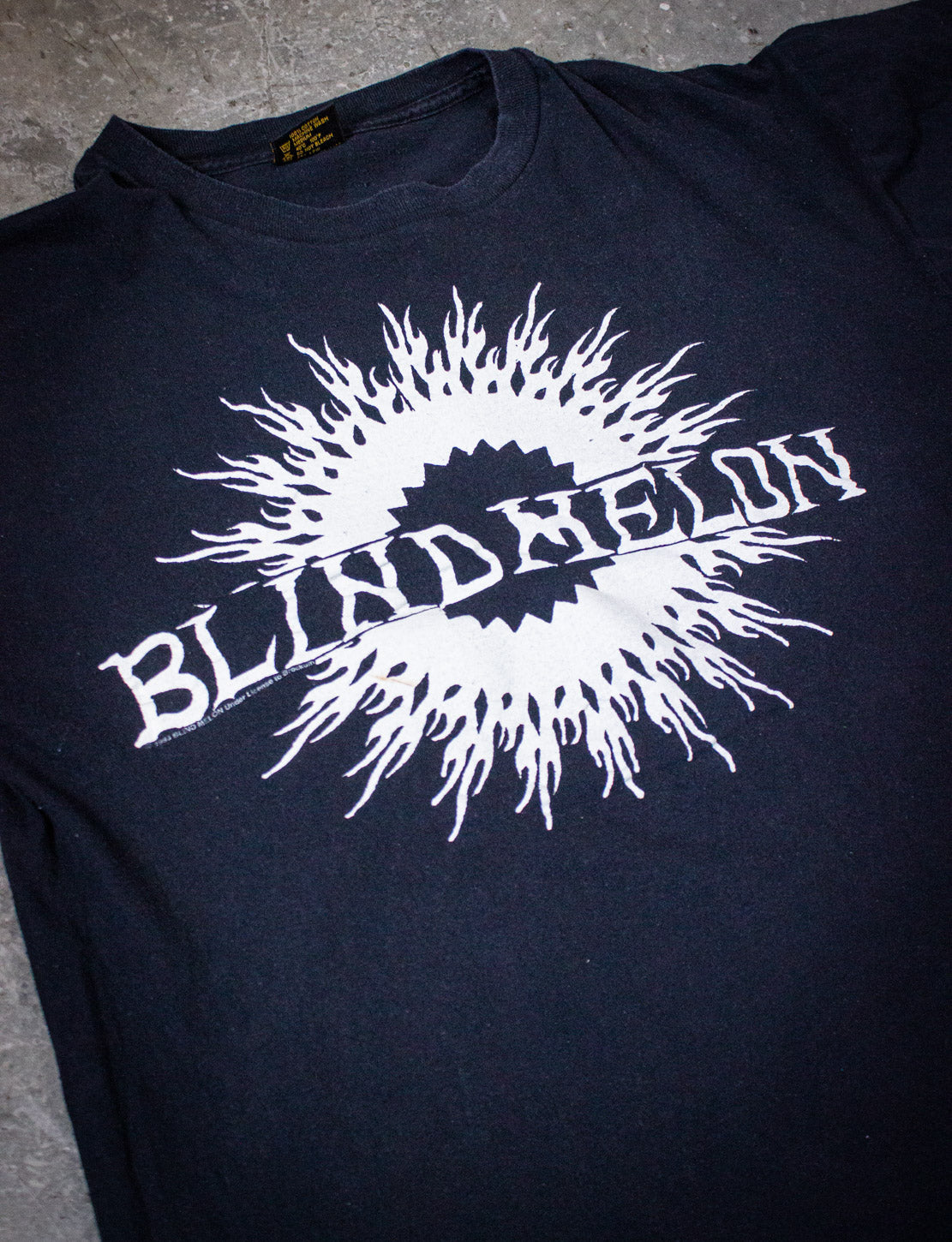 Vintage Blind Melon Sun Logo Concert T Shirt 1993 Black XL