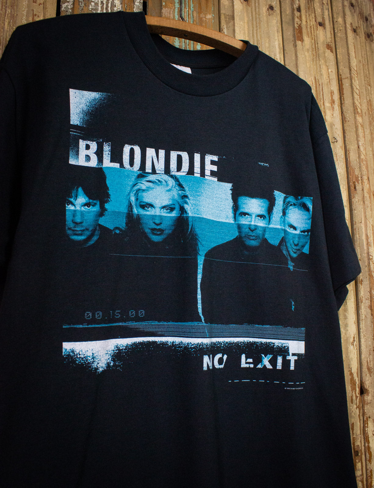 Vintage Blondie No Exit Concert T Shirt 1998 Black XL
