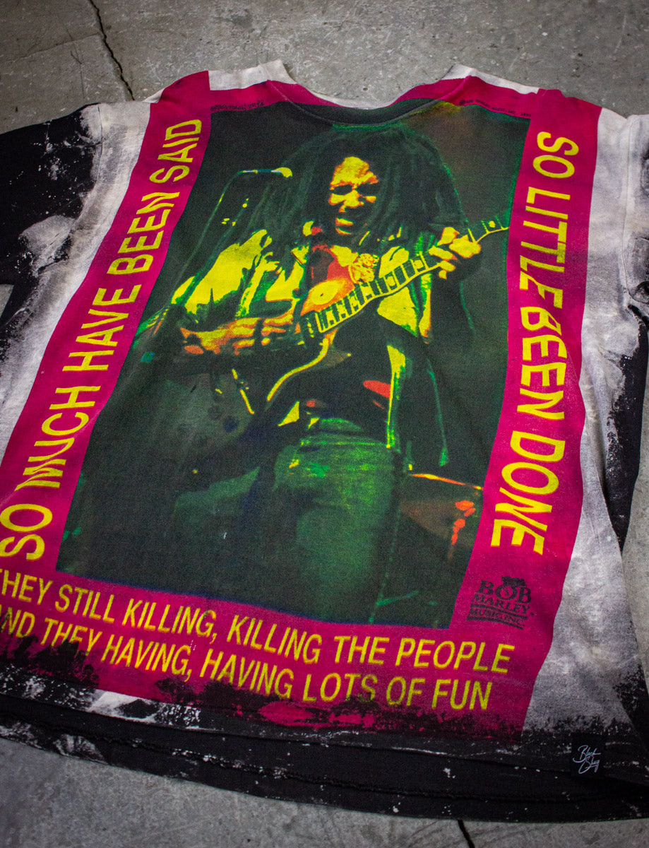 Vintage Mosquitohead Bob Marley So Much Have Been Said Concert T shirt 90s XL
