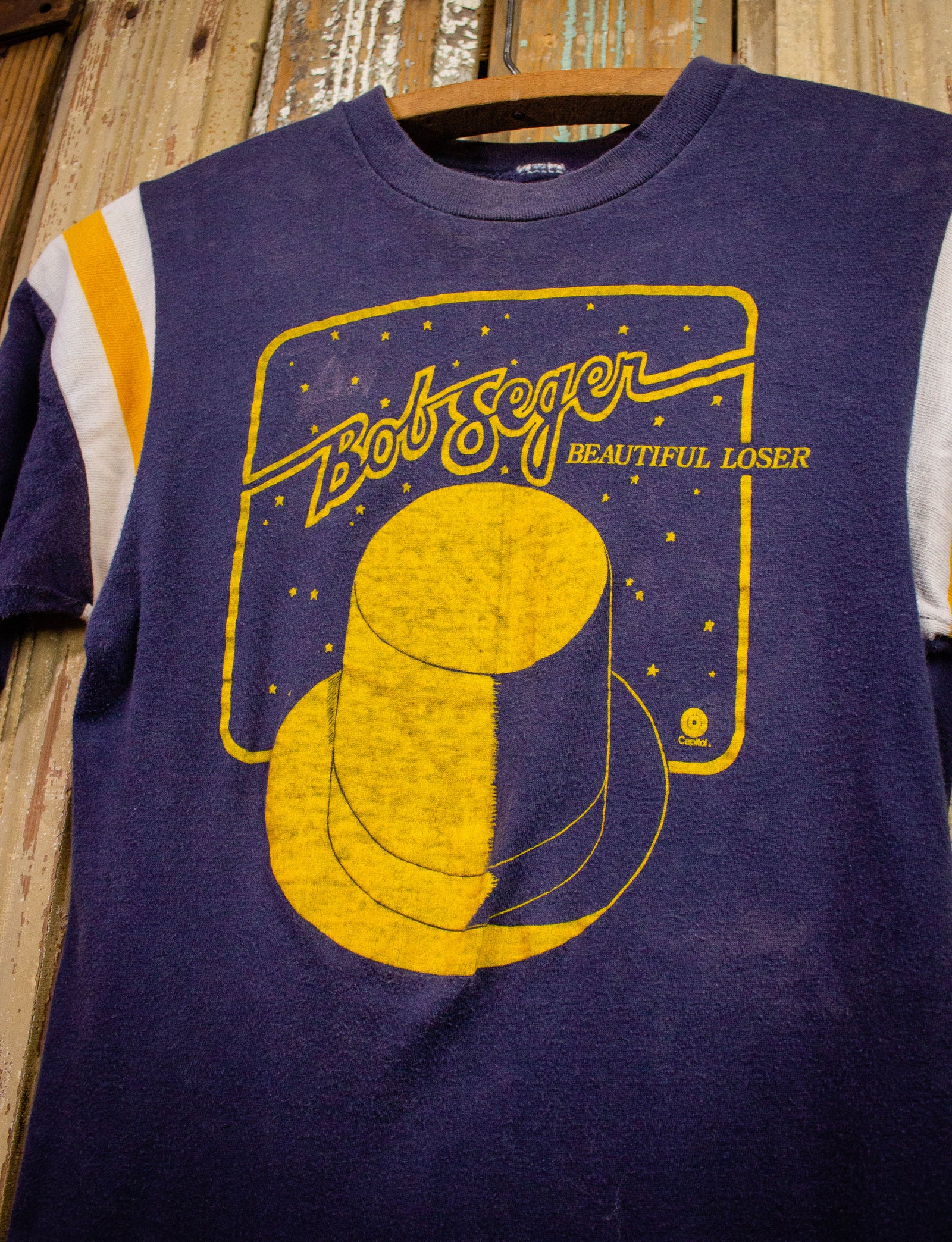 Vintage Bob Seger Beautiful Loser Concert T Shirt 1975 XS