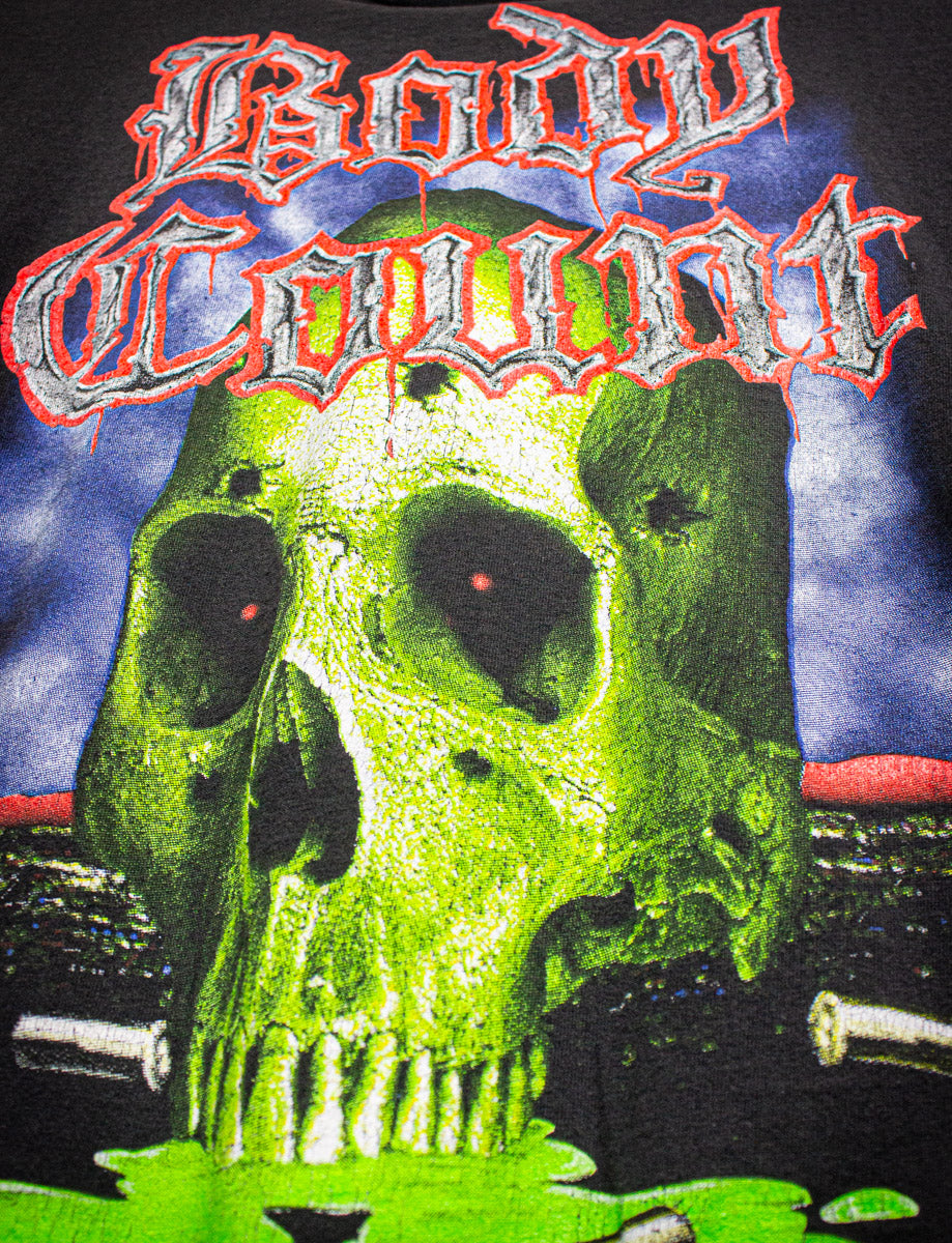 Vintage Body Count Toxic Skull Concert T Shirt 1991 XL
