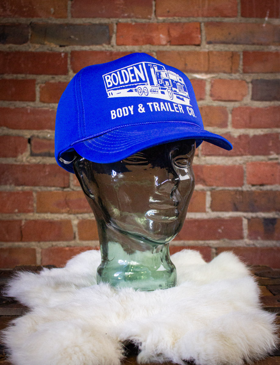 Vintage Bolden Body & Trailer Co Trucker Hat