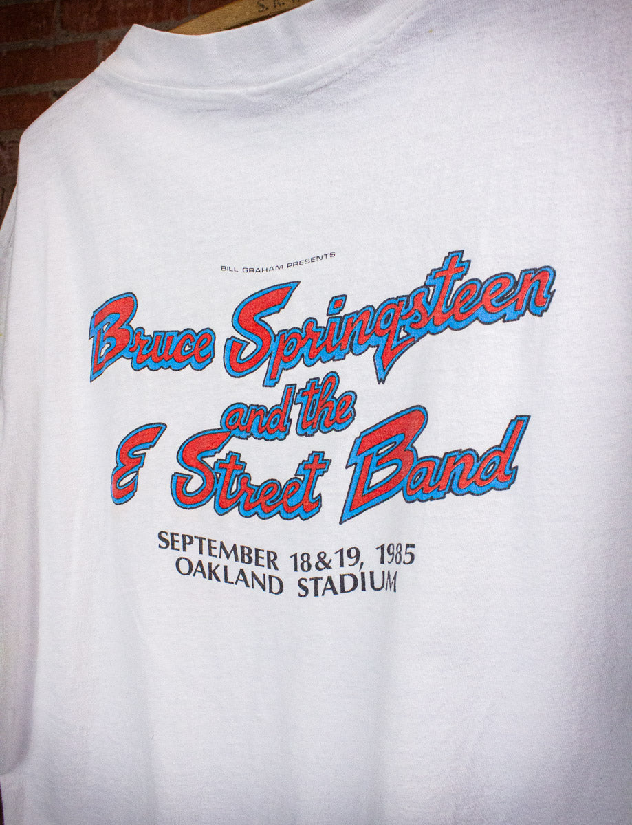 Vintage Bruce Springsteen Dog Oakland Stadium Concert T Shirt 1985 Medium