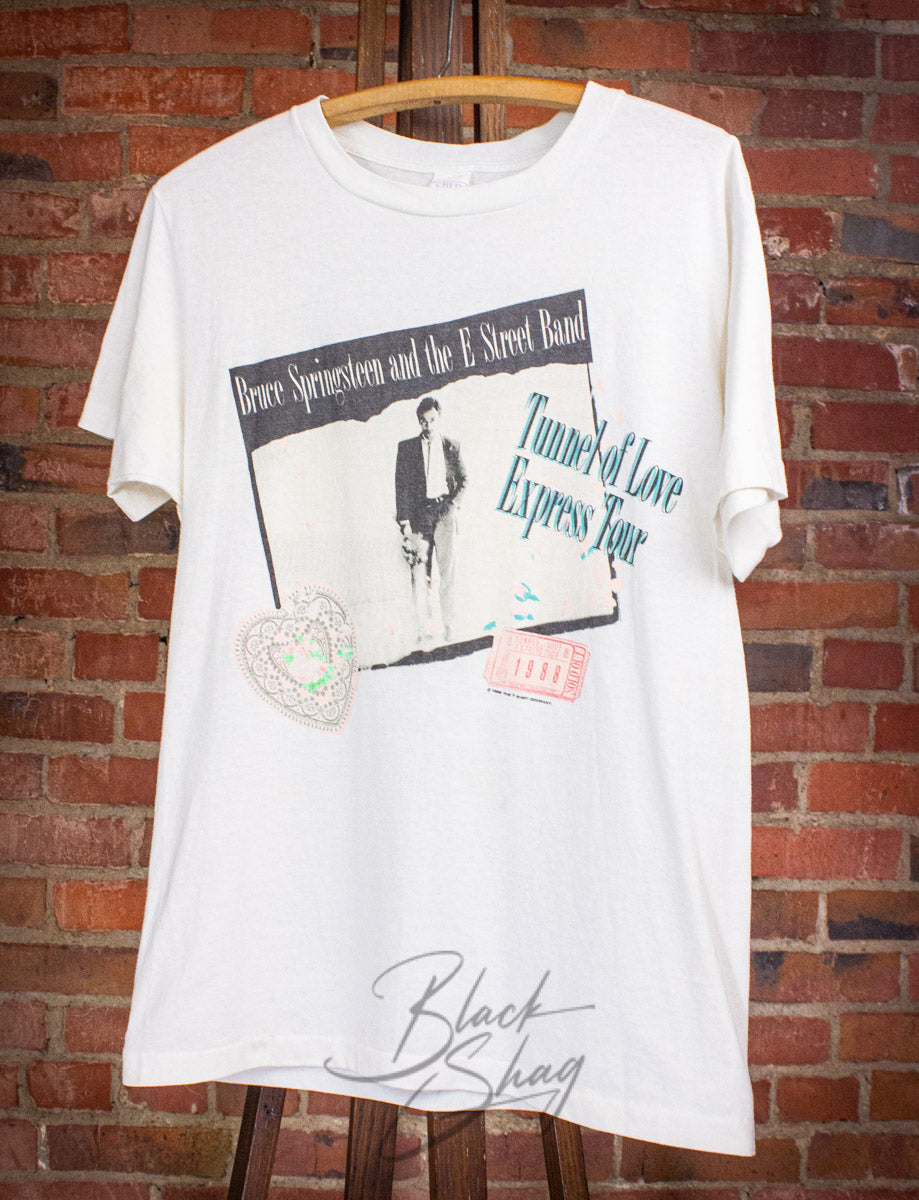 Vintage Bruce Springsteen Tunnel of Love Concert T Shirt 1988 Medium