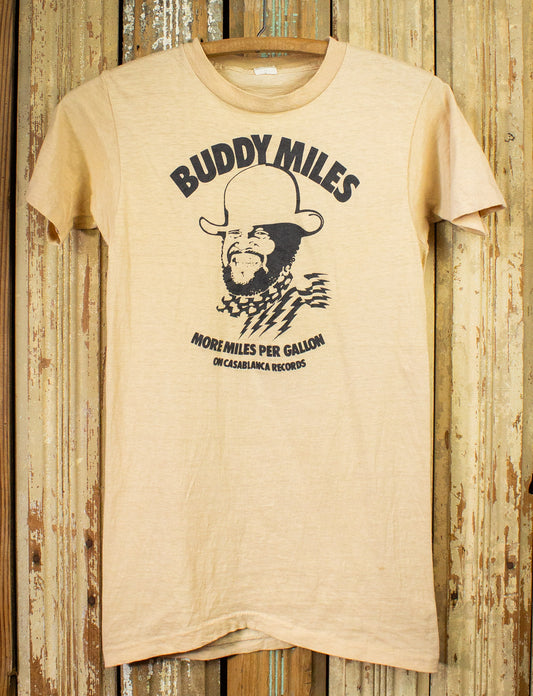 Vintage Buddy Miles More Miles Per Gallon Concert T Shirt 1975 XS