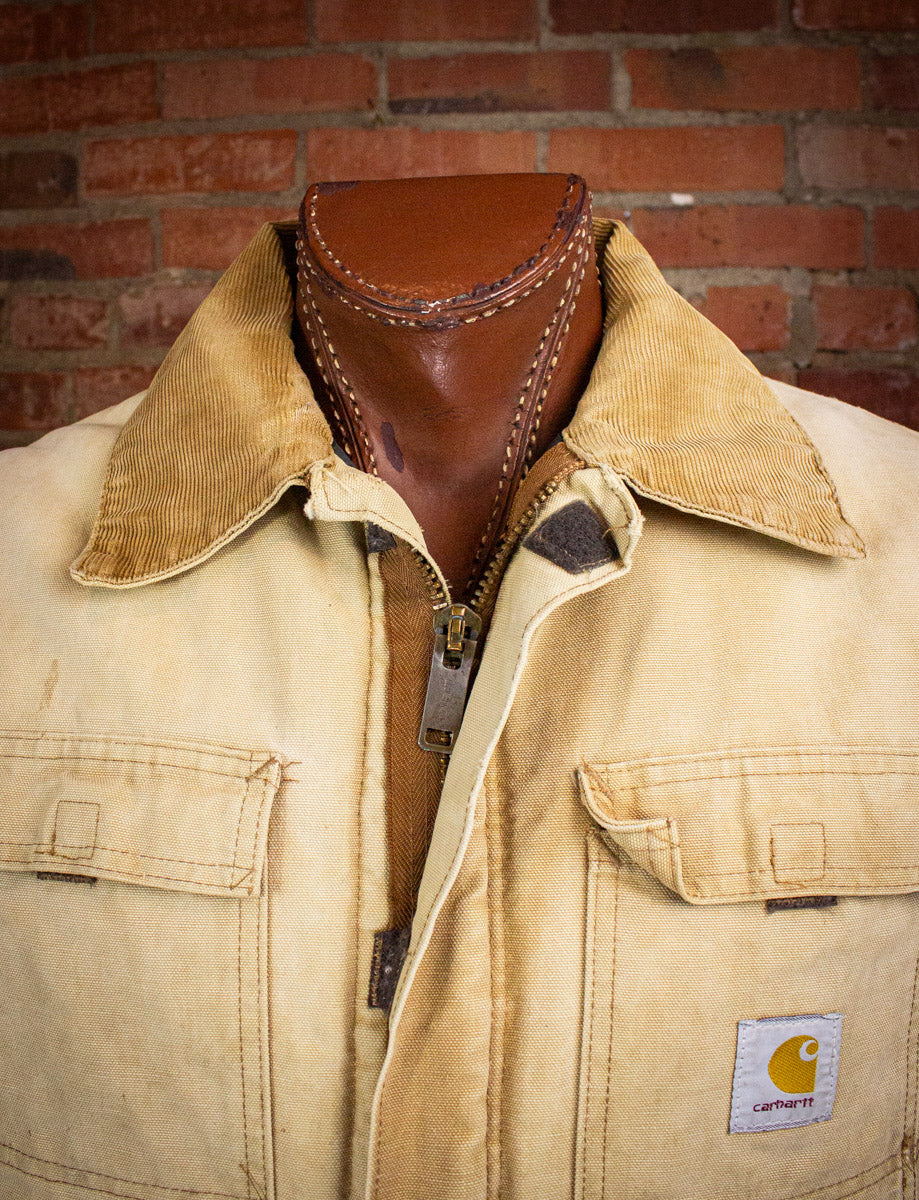 Vintage Carhartt Tan Chore Jacket 2XL – Black Shag Vintage