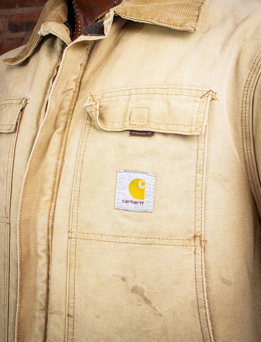 Vintage Carhartt Tan Chore Jacket 2XL