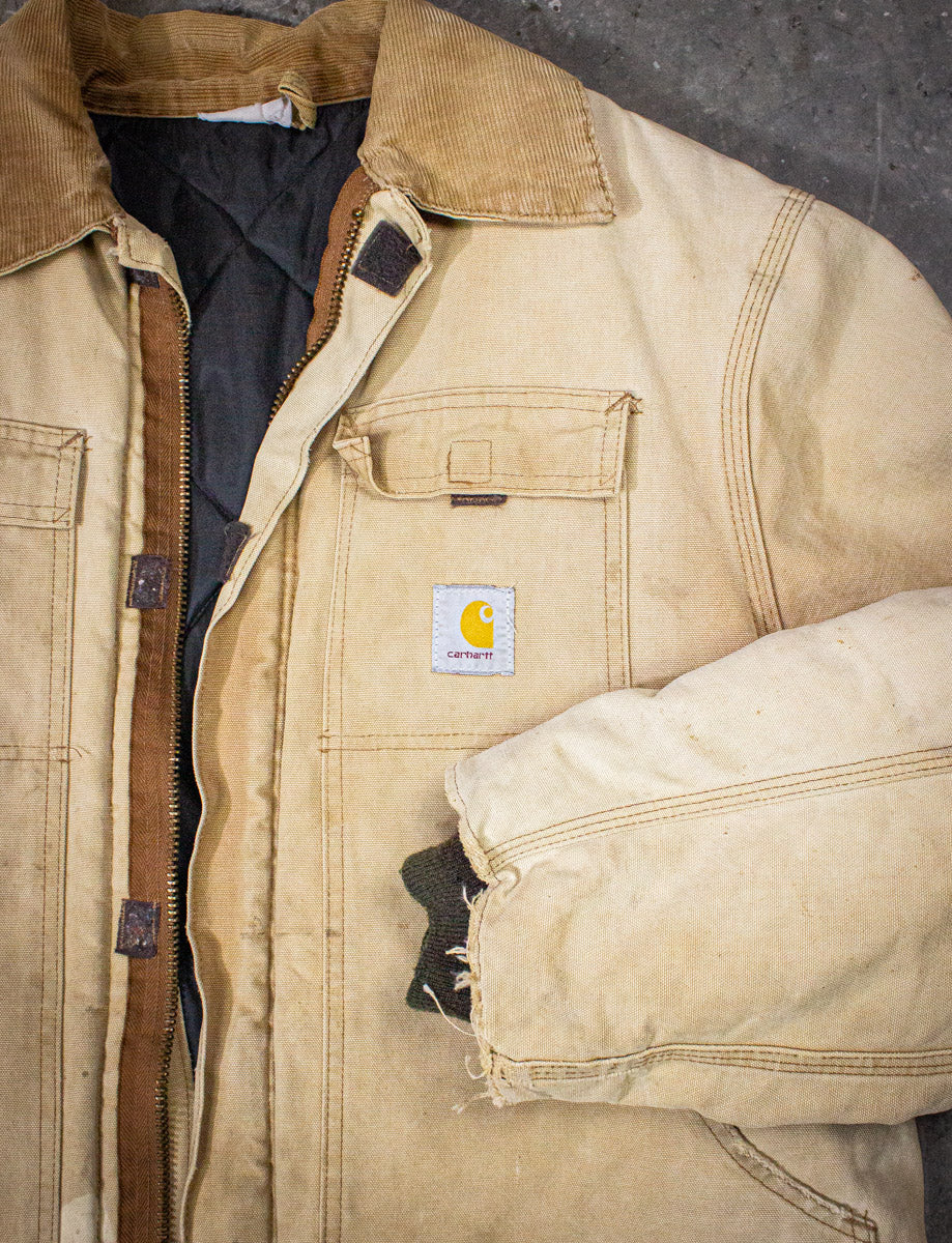 Vintage Carhartt Tan Chore Jacket 2XL – Black Shag Vintage