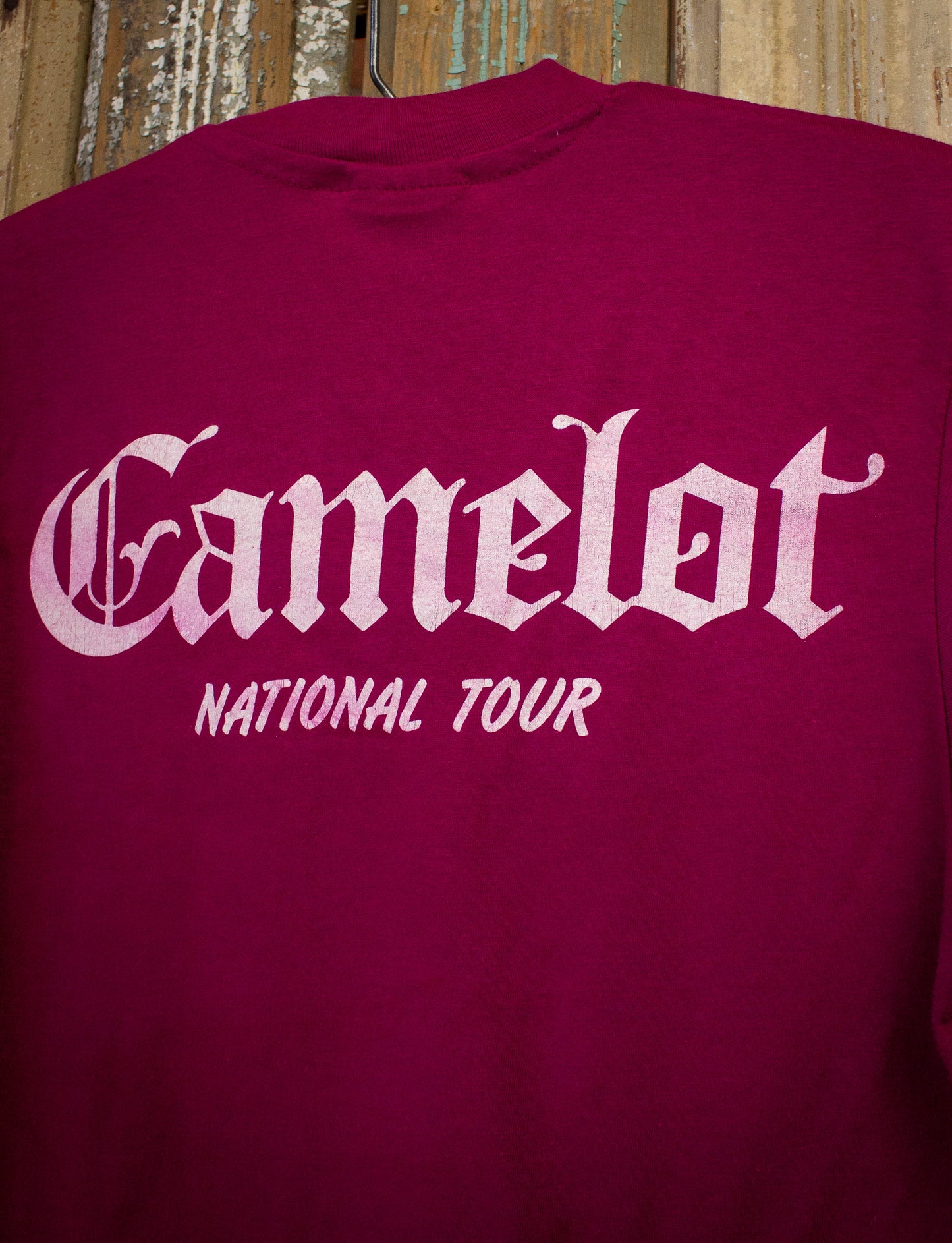 Vintage Camelot Broadway National Tour Roadcrew 1970s XS