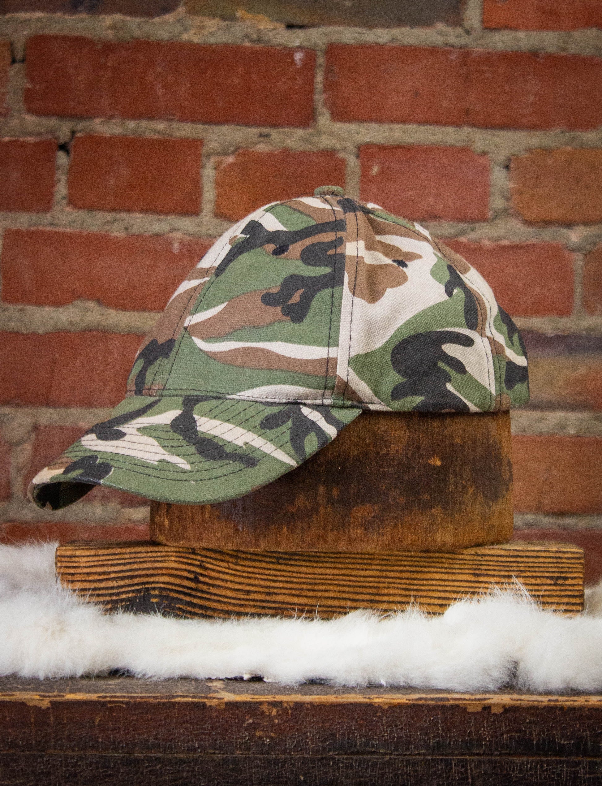 Vintage Camo Baseball Cap