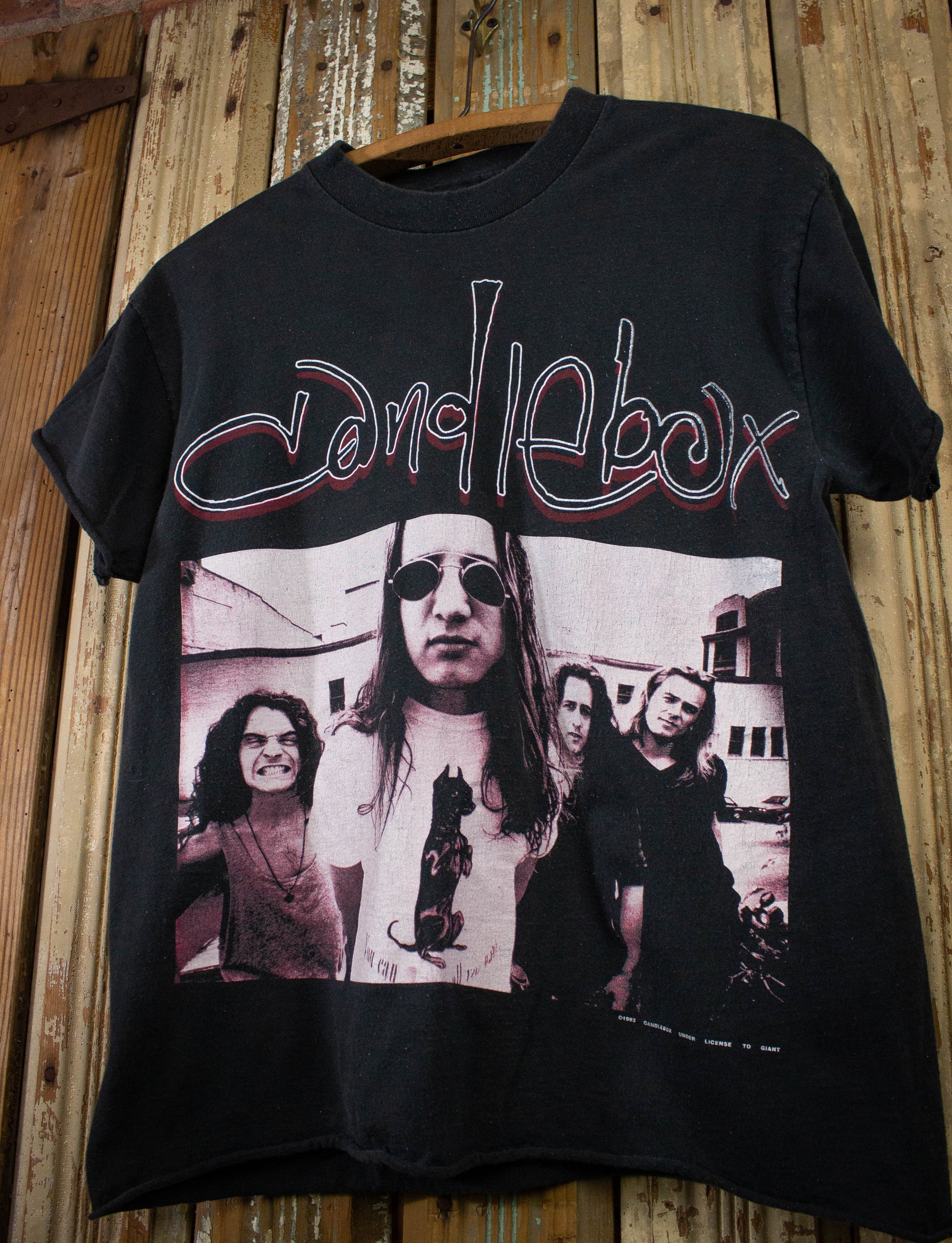 Vintage Candlebox Ho'n Your Ass Out Concert T Shirt 1993 Black Medium
