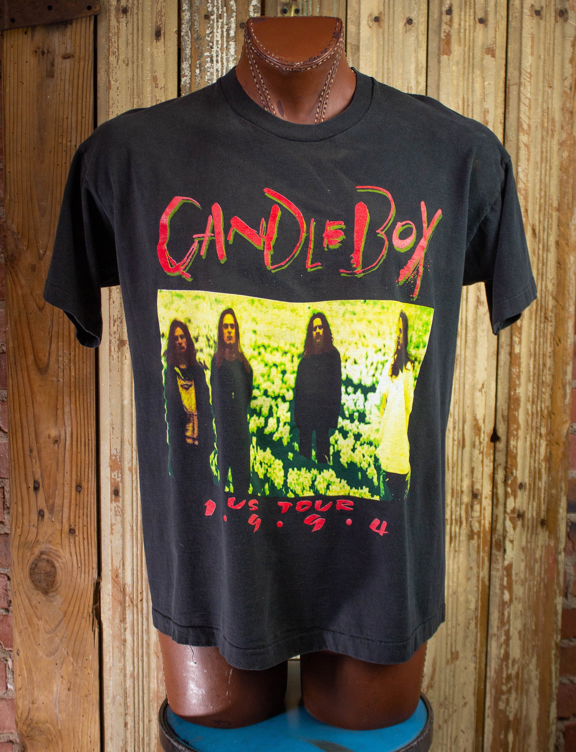 Vintage Candlebox Debut US Tour Concert T-Shirt 1994 XL
