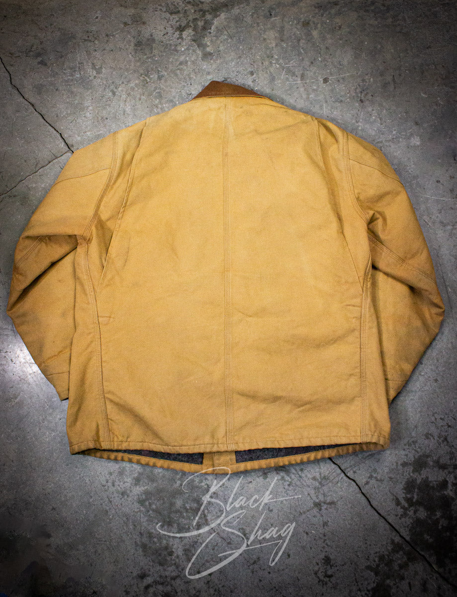Vintage Carhartt TVA Blanket Lined Chore Jacket 1999 2XL
