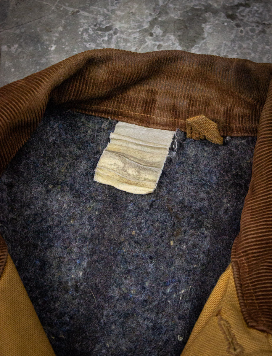 Vintage Carhartt TVA Blanket Lined Chore Jacket 1999 2XL