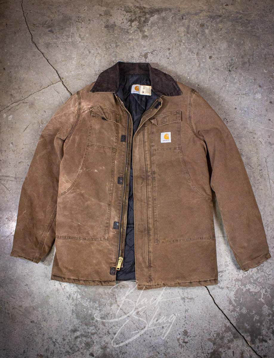 Vintage Carhartt USA Brown Chore Jacket XL