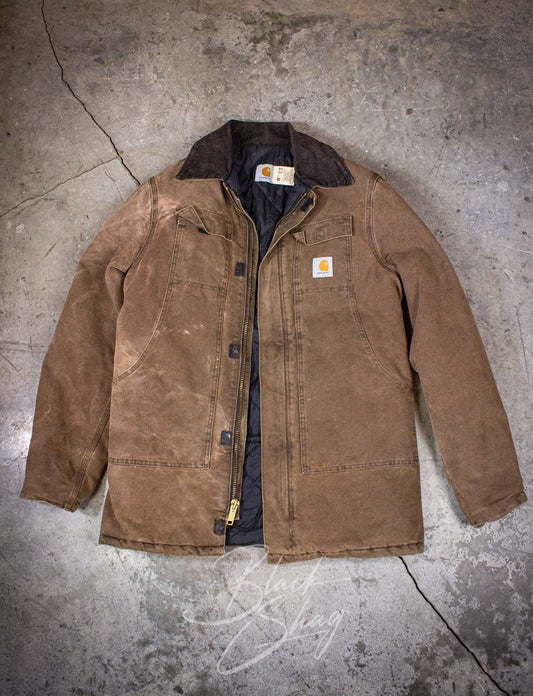 Vintage Carhartt USA Brown Chore Jacket XL