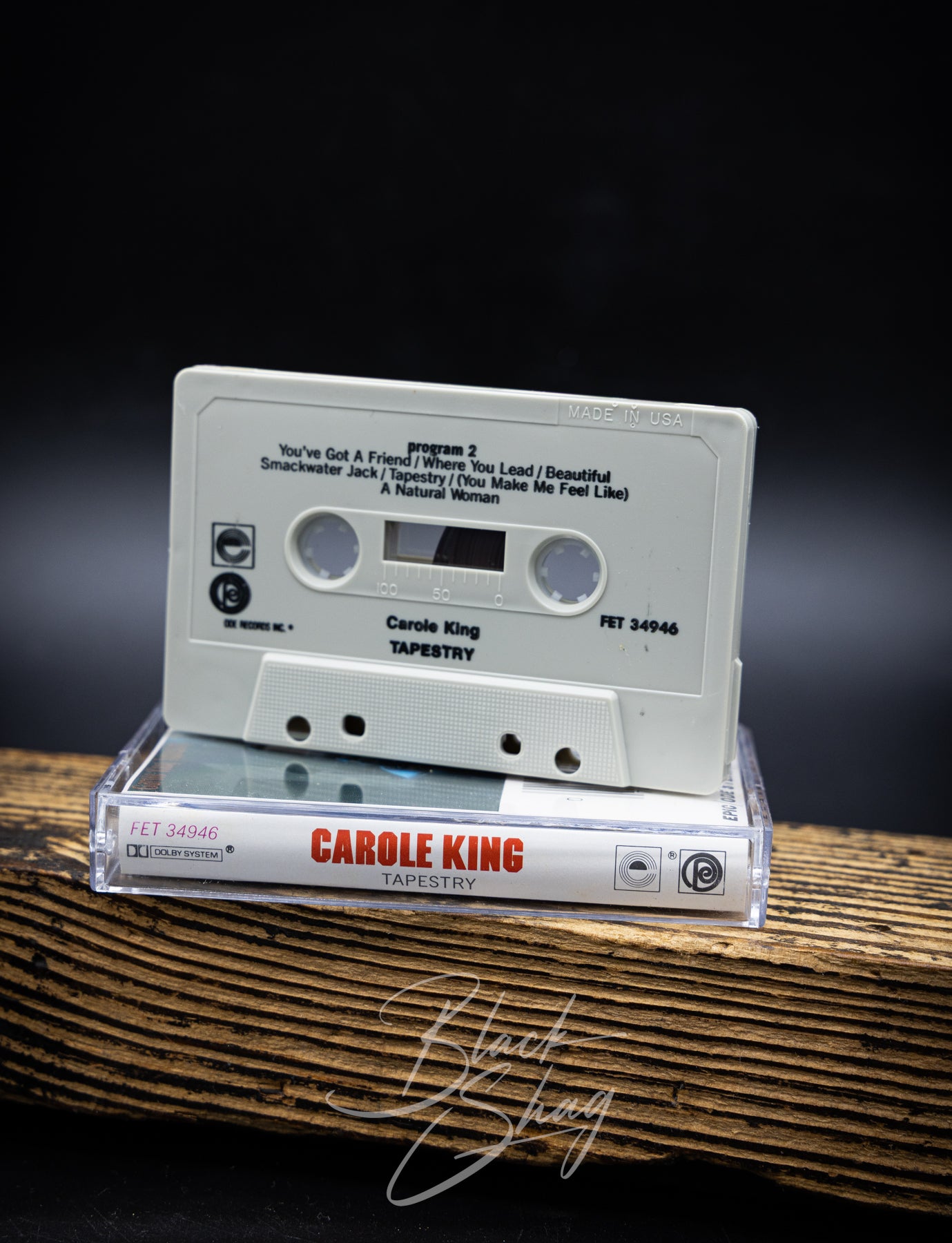 Vintage Carol King Tapestry Cassette 1971