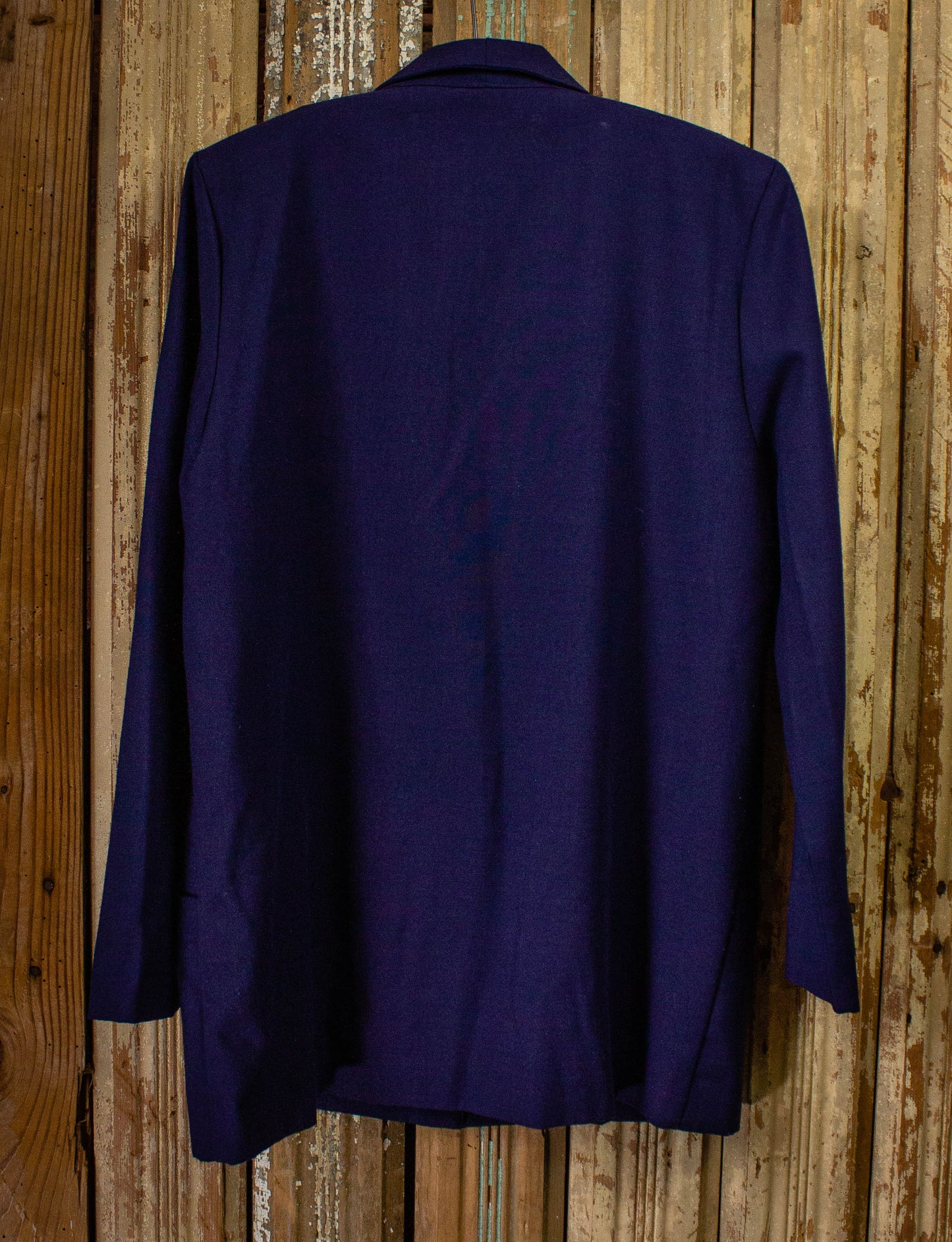 Vintage Casablanca Navy Blue Blazer 1980s L