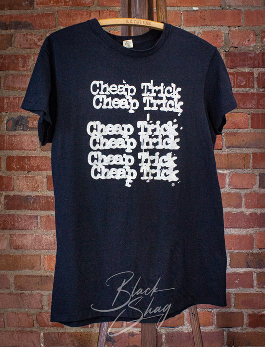 Vintage Cheap Trick On Tour Concert T Shirt 1980 Black Medium