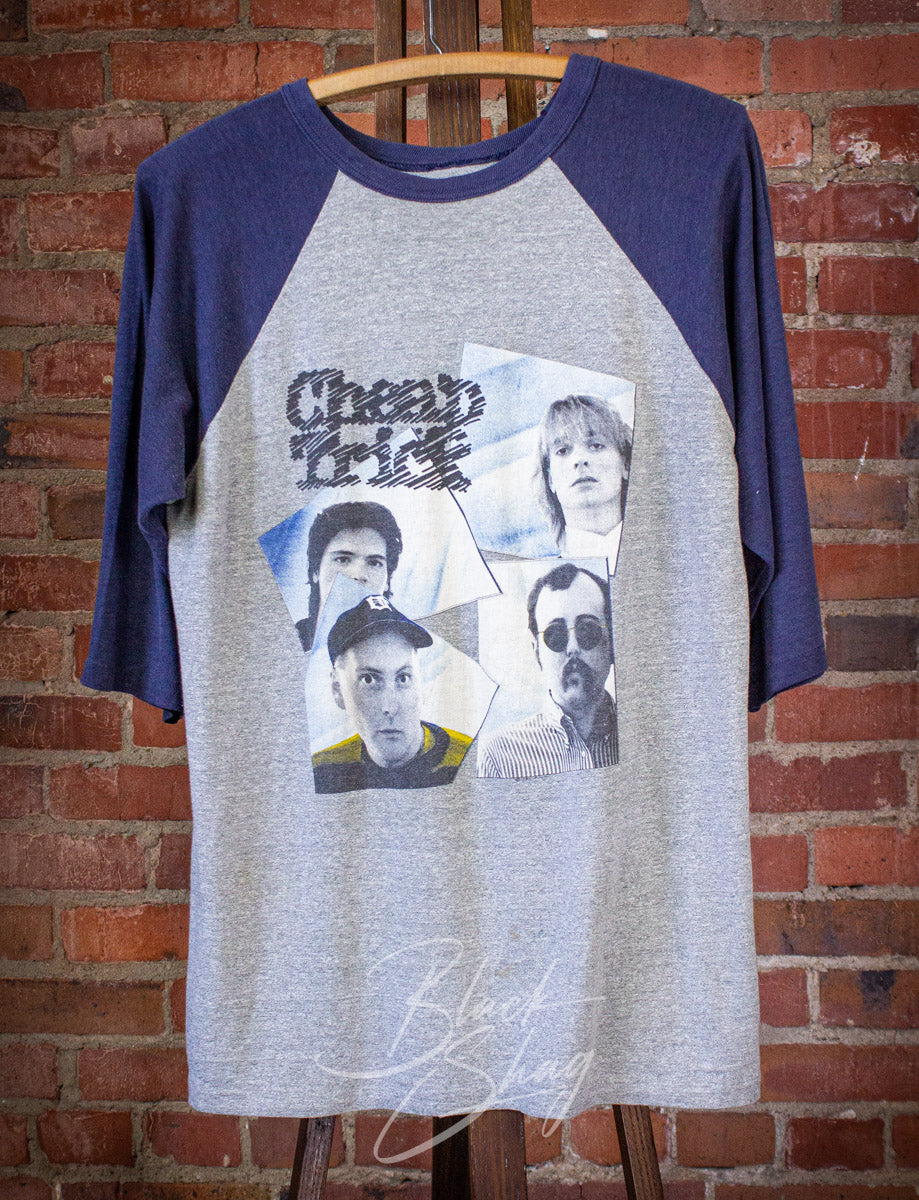 Vintage Cheap Trick One On One Raglan Concert T Shirt 1982 Large