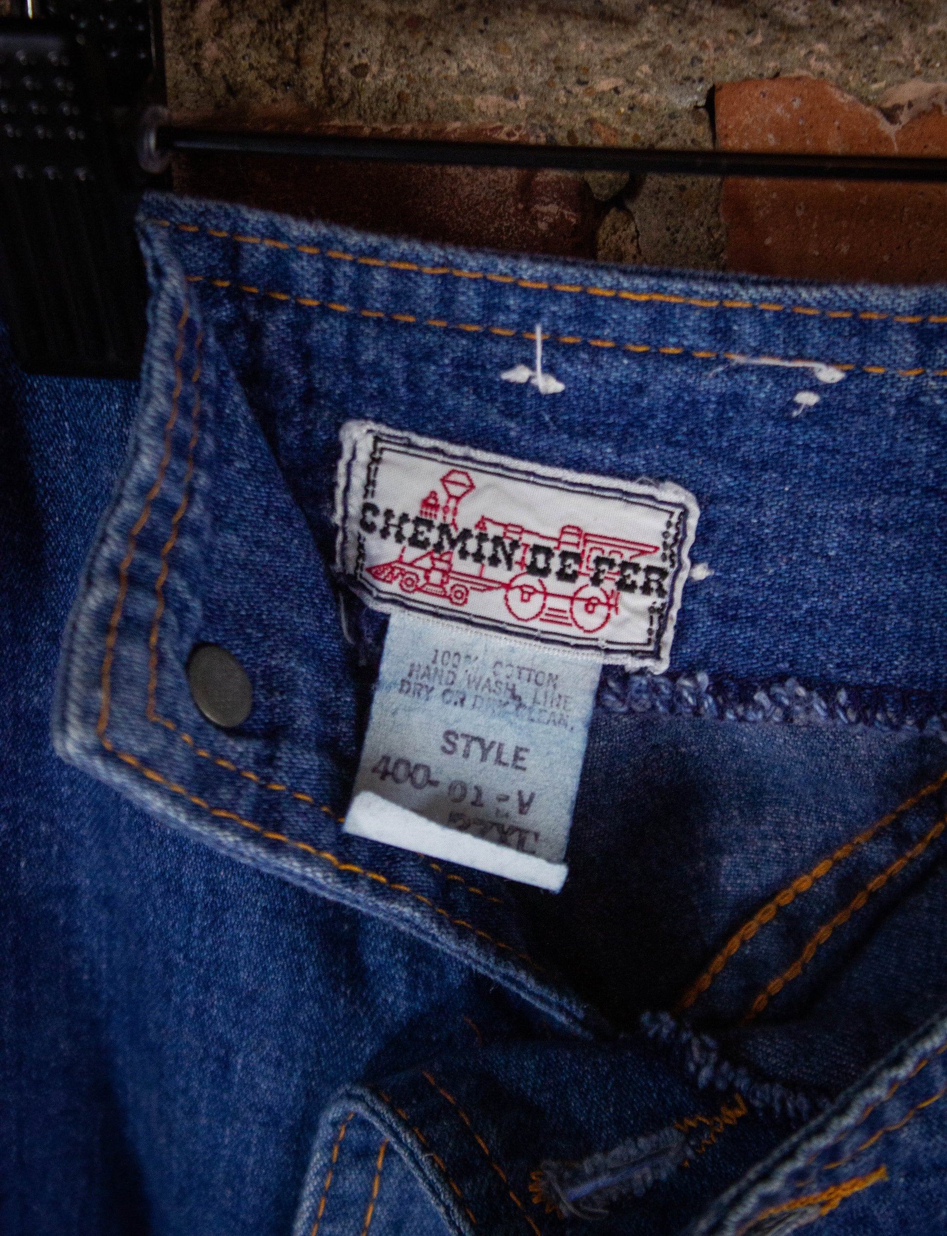 Vintage 70's Chemin de Fer Lace Up Jeans // Bell Bottoms — Hellhound Vintage