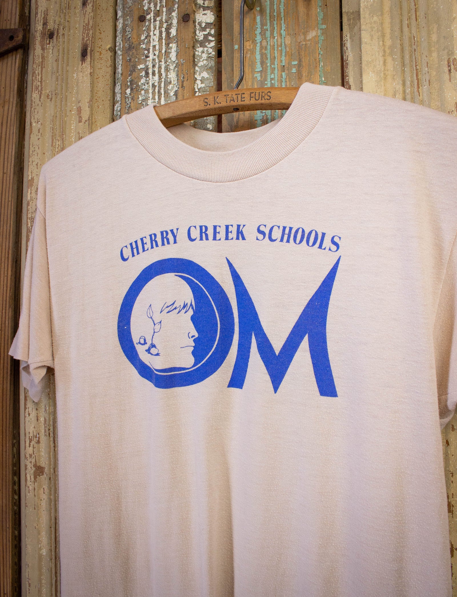 Vintage Cherry Creek Schools Graphic T-Shirt 1980s S
