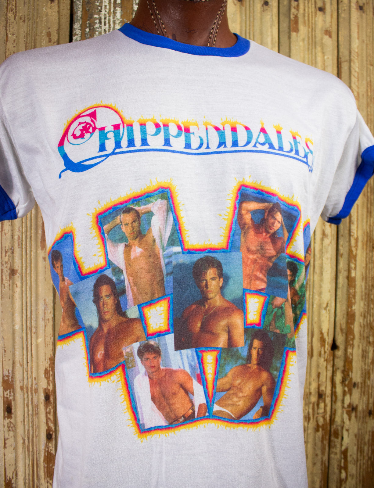 Vintage Chippendales Graphic T Shirt 90s XL