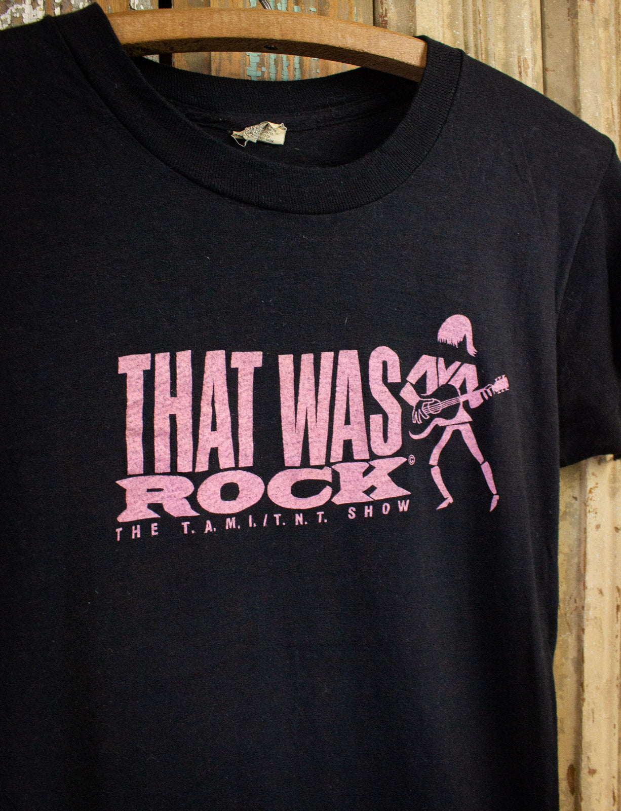 Vintage That Was Rock T.A.M.I. Show Movie Graphic T Shirt 1964 Small