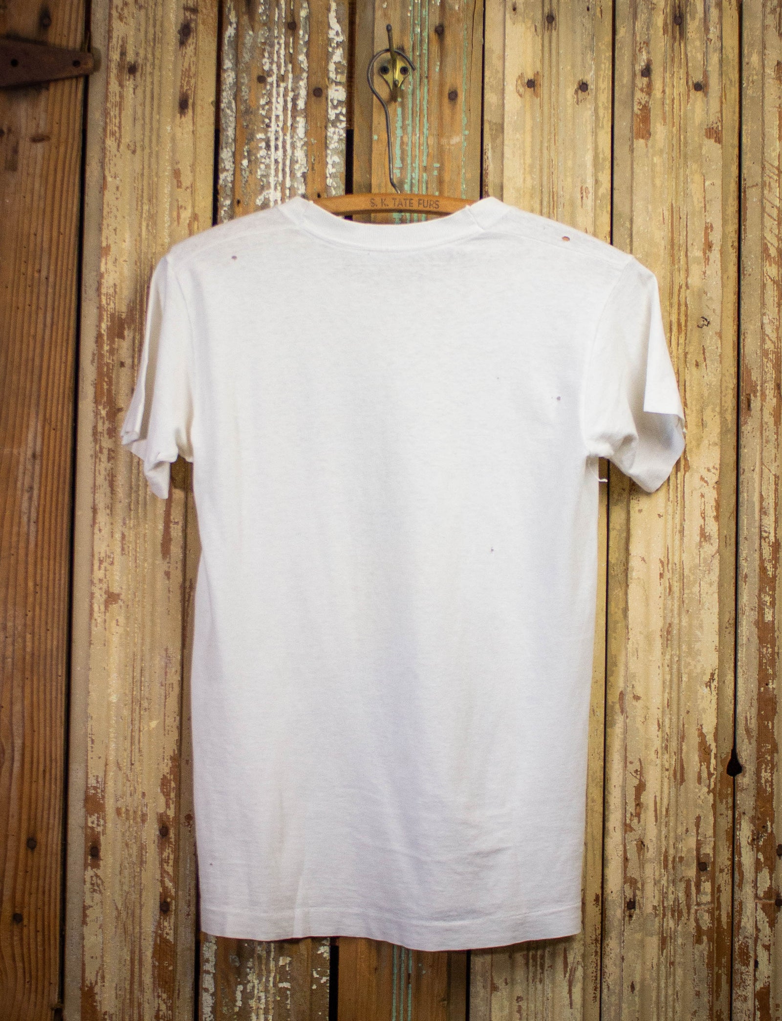 Vintage Clockwork Orange Graphic T Shirt 80s White Small