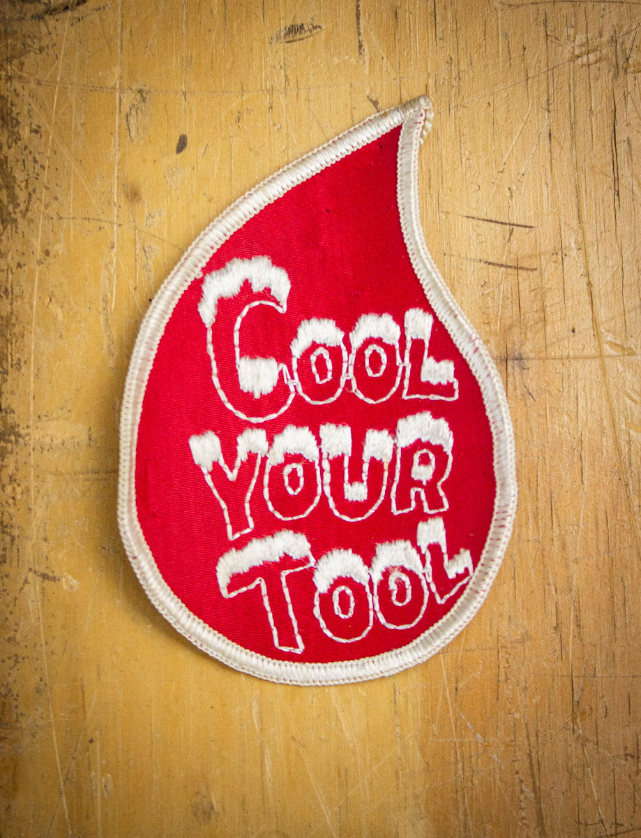 Vintage Cool Your Tool Patch – Black Shag Vintage