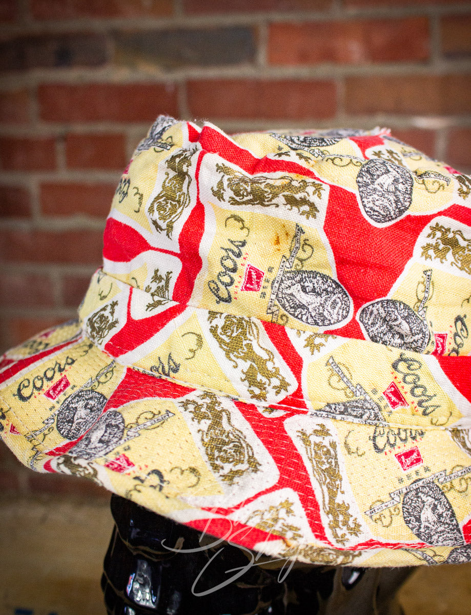 Vintage Coors Banquet Bucket Hat 70s