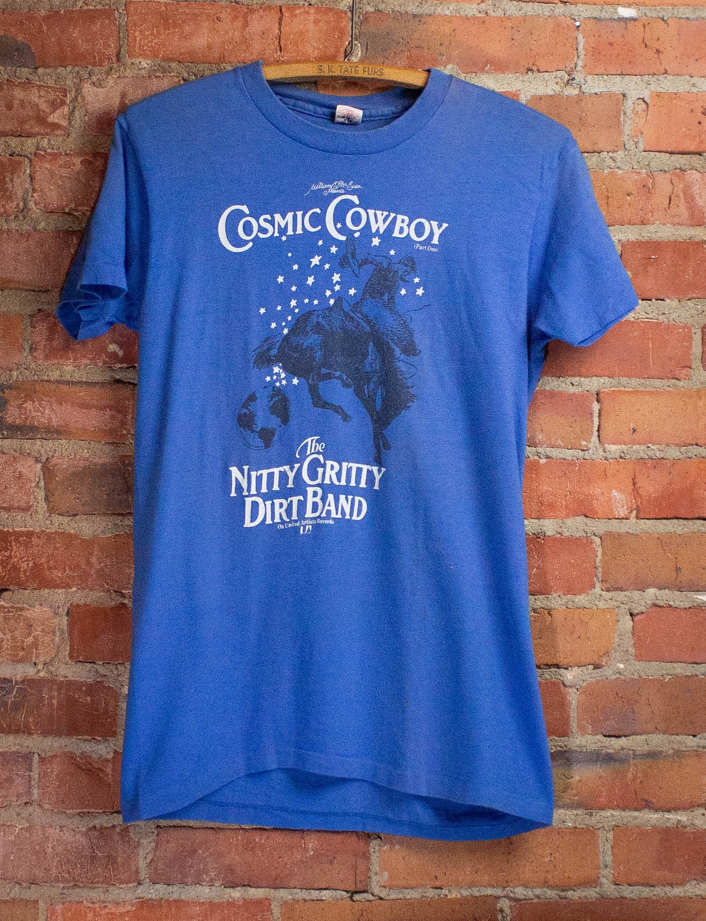 Vintage Nitty Gritty Dirt Band 1974 Cosmic Cowboy Concert T-Shirt XS