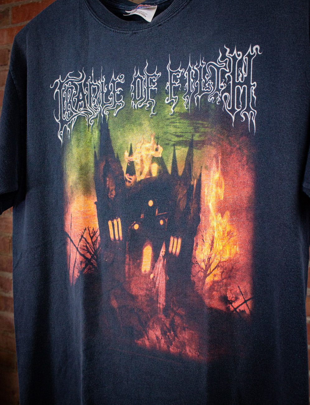 Vintage Cradle of Filth Cemetery and Sundown Concert T Shirt 2006 Black Medium