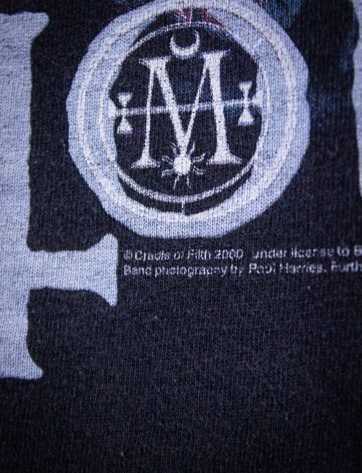 Vintage Cradle of Filth Pagan Saviour Long Sleeve Concert T Shirt 2000 Black Large