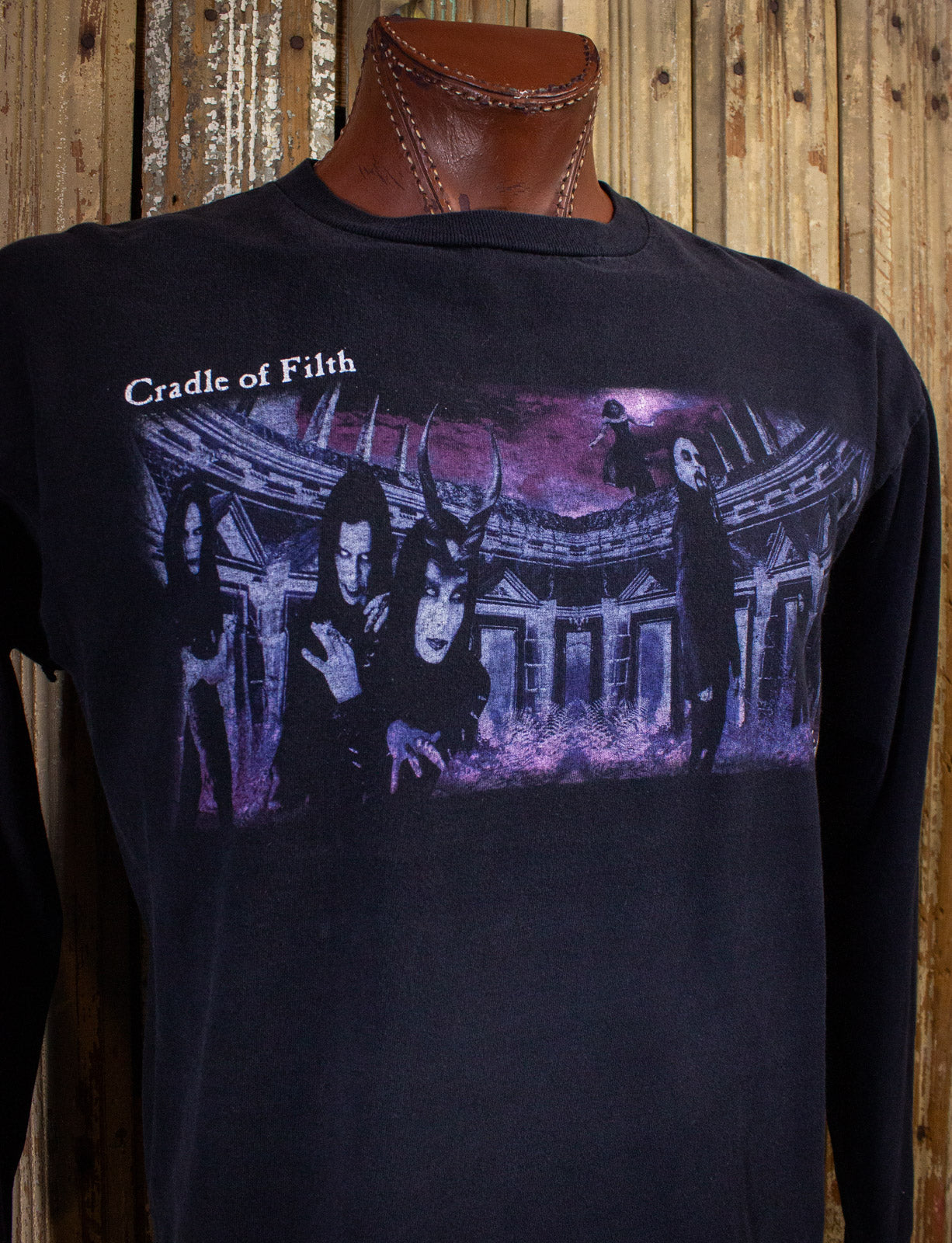 VINTAGE Super Rare 2001 CRADLE OF FILTH FILTH MONGER 2024 T-SHIRT LARGE