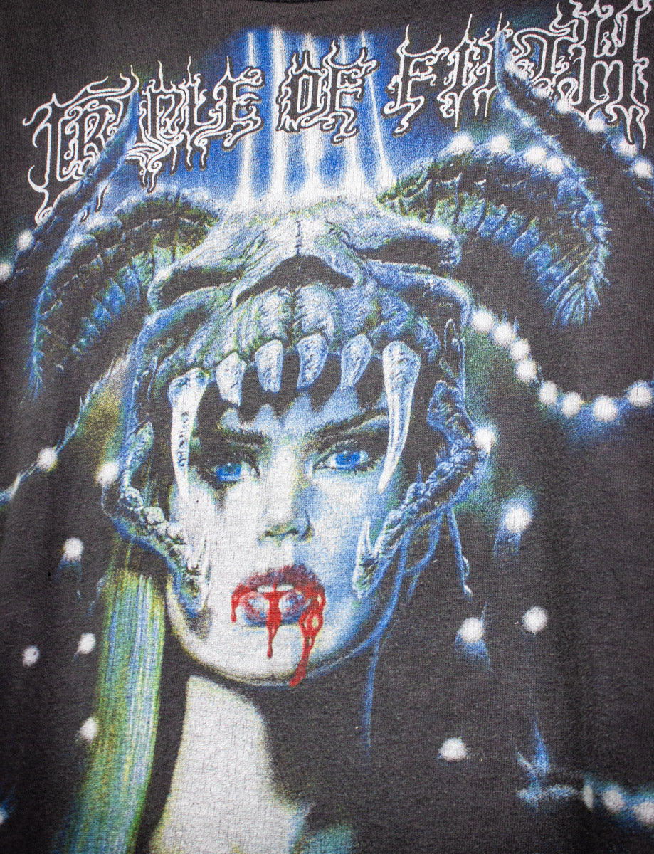 Vintage Cradle of Filth Vampire Concert T Shirt 90s XL