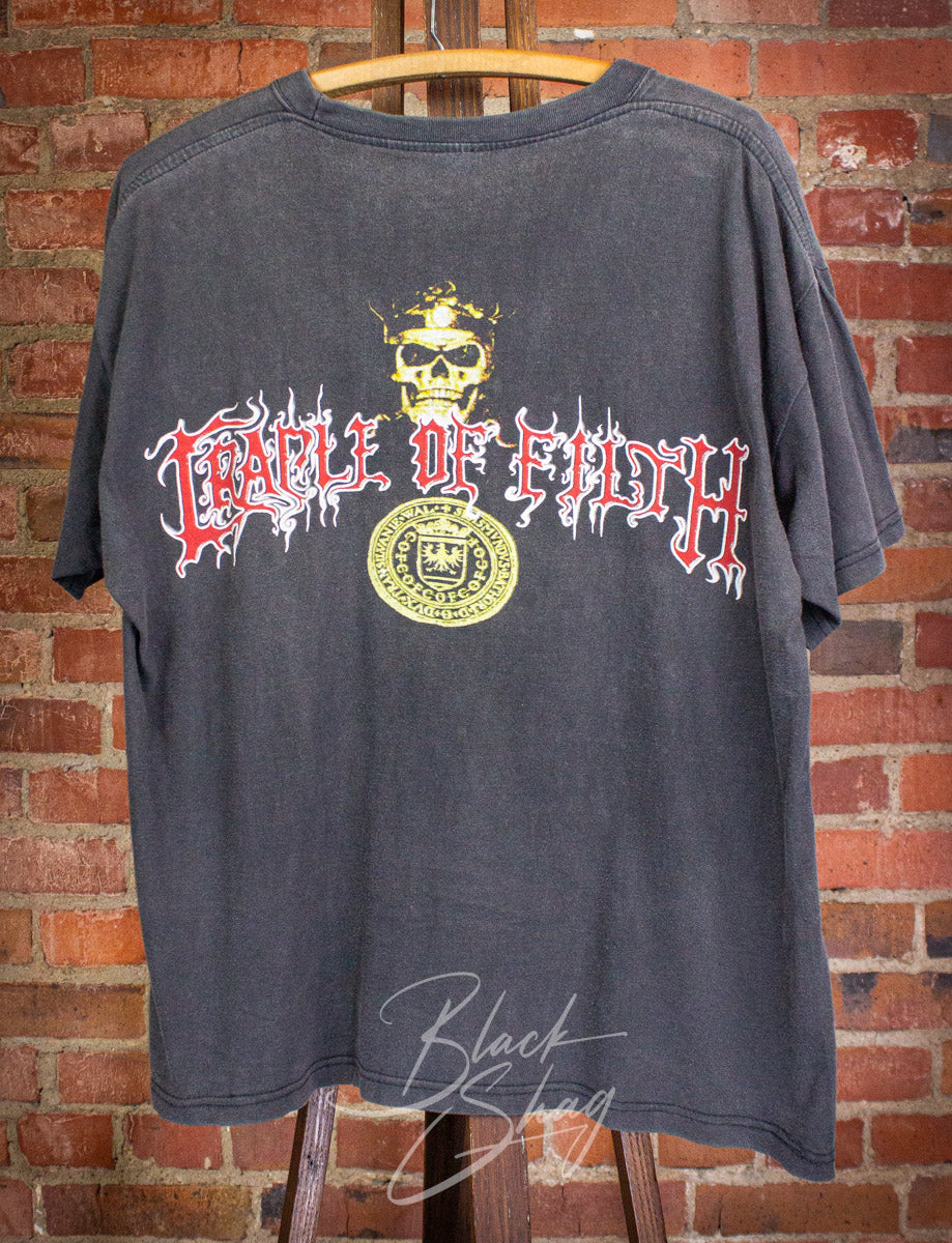 Vintage Cradle of Filth Vampire Concert T Shirt 90s XL