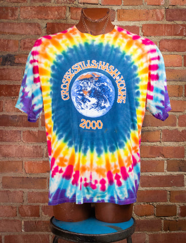 VINTAGE TIE-DYE THE GRATEFUL DEAD TEE SHIRT 2000 SIZE MEDIUM MADE IN USA