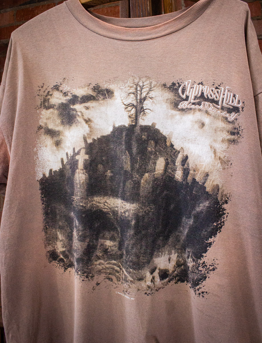 Vintage Cypress Hill Black Sunday Tour Concert T Shirt 1993 Tan XL