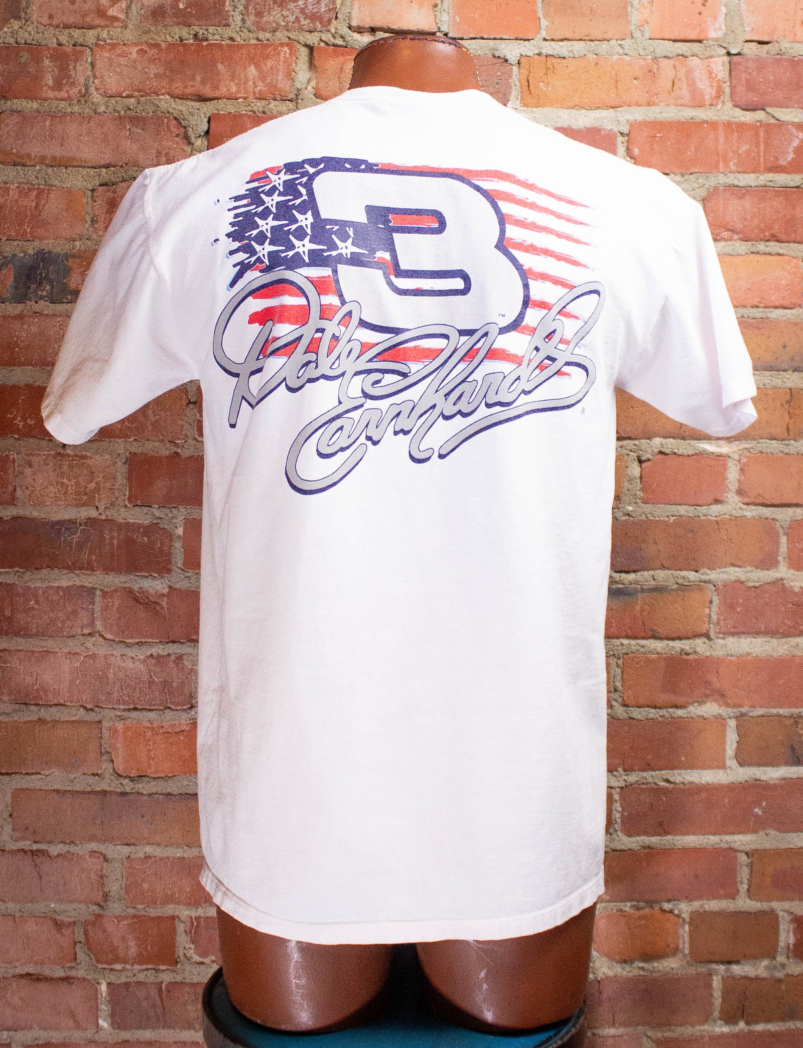 Vintage Dale Earnhardt NASCAR Graphic T-Shirt 1996 L