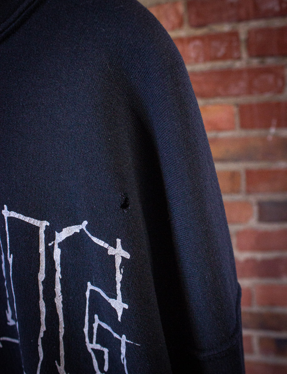 Vintage Danzig Concert Hoodie 2000 Black Large