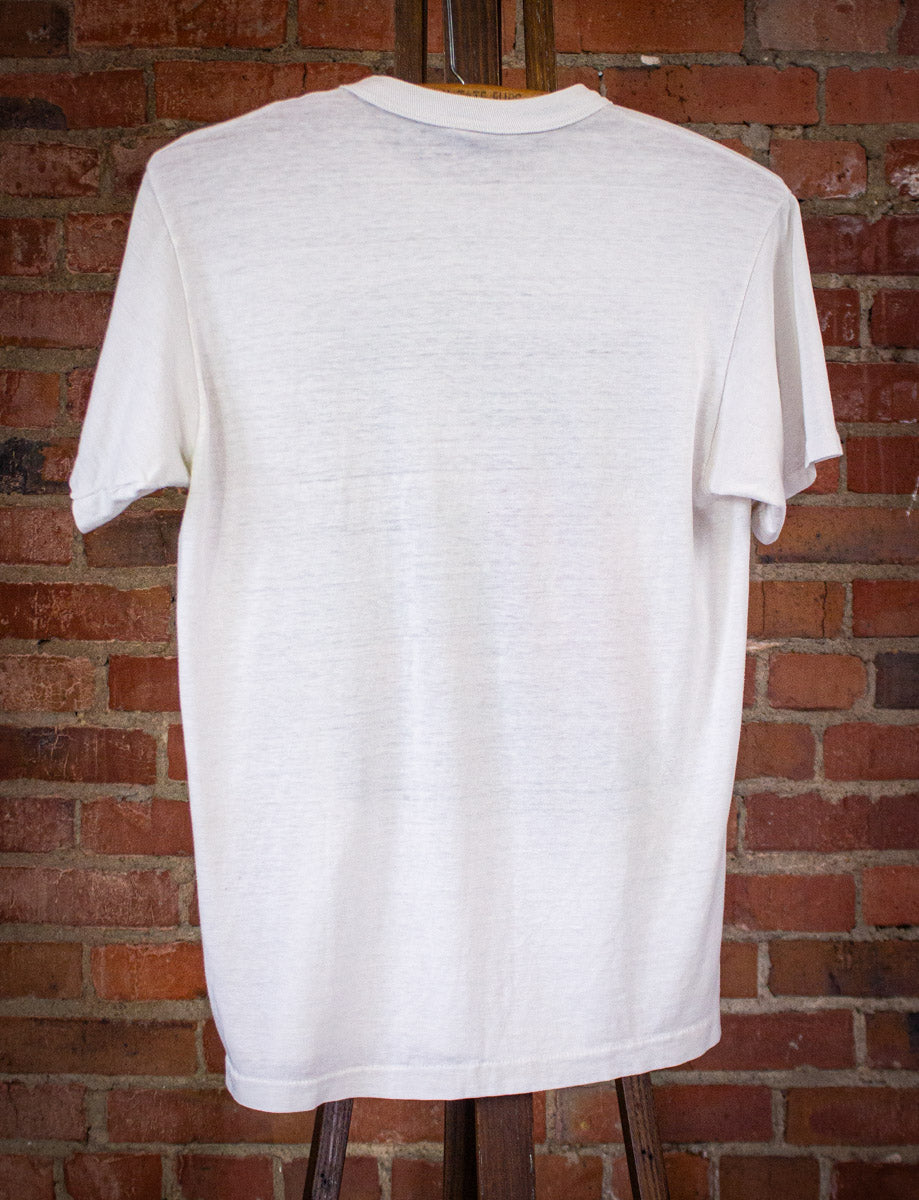 Vintage Darby Crash (The Germs) Tribute T Shirt 80s White Small