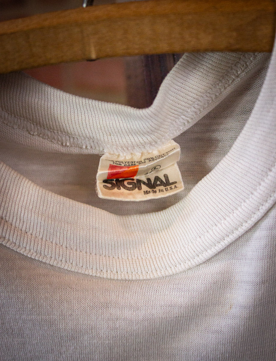 Vintage Darby Crash (The Germs) Tribute T Shirt 80s White Small