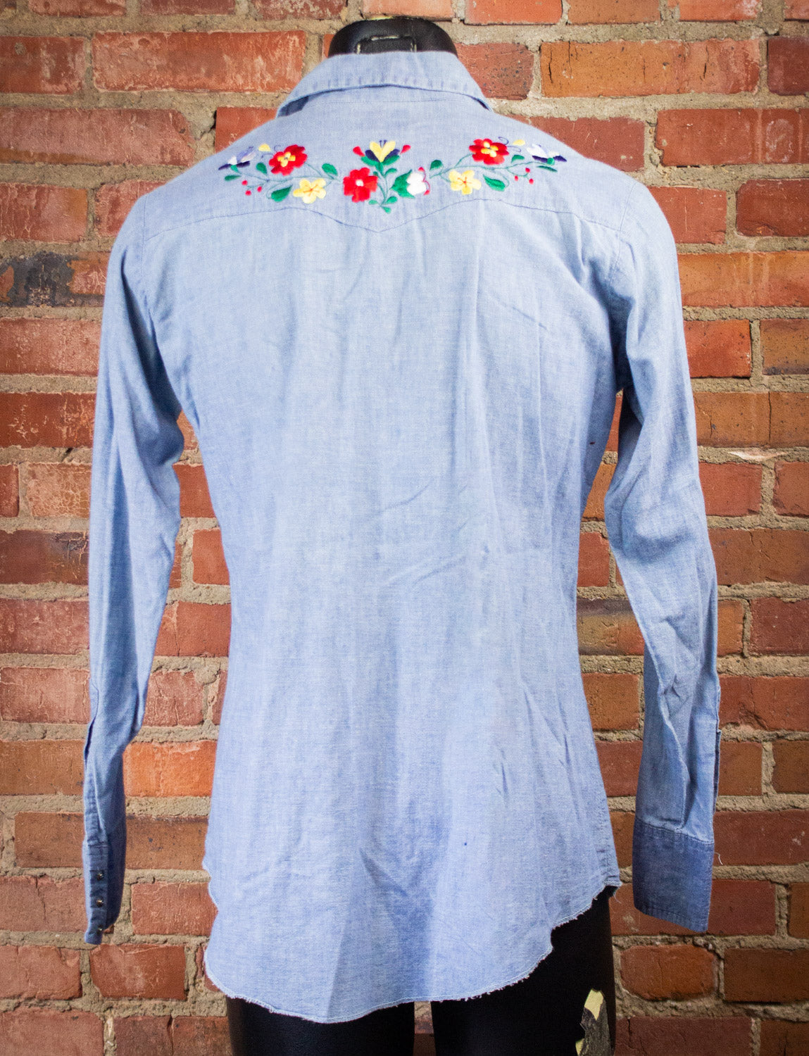 Vintage outlets 1960's La Cita Embroidered Shirt