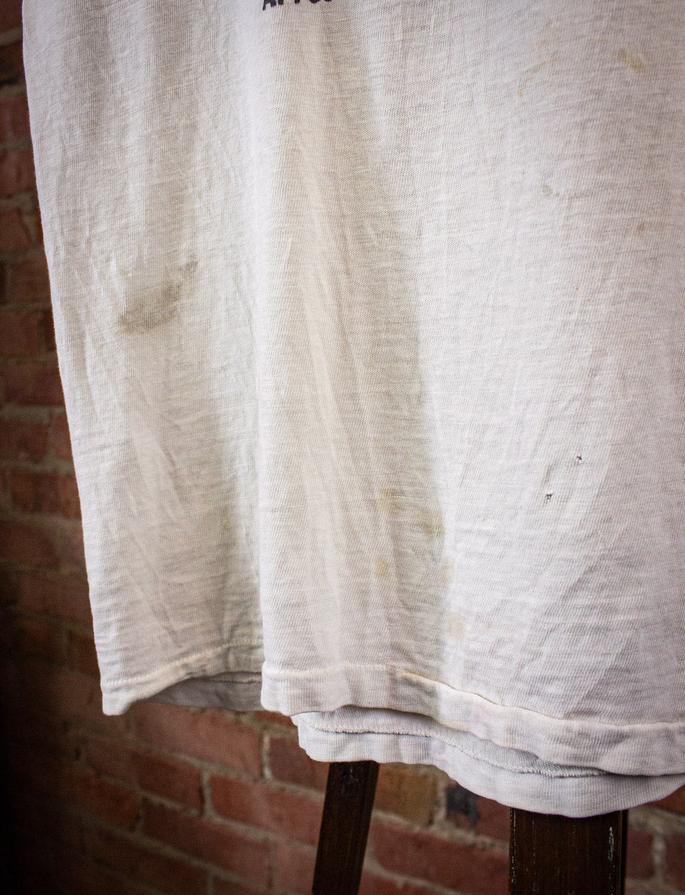 Vintage Deep Throat Promo T Shirt 1972 White Medium