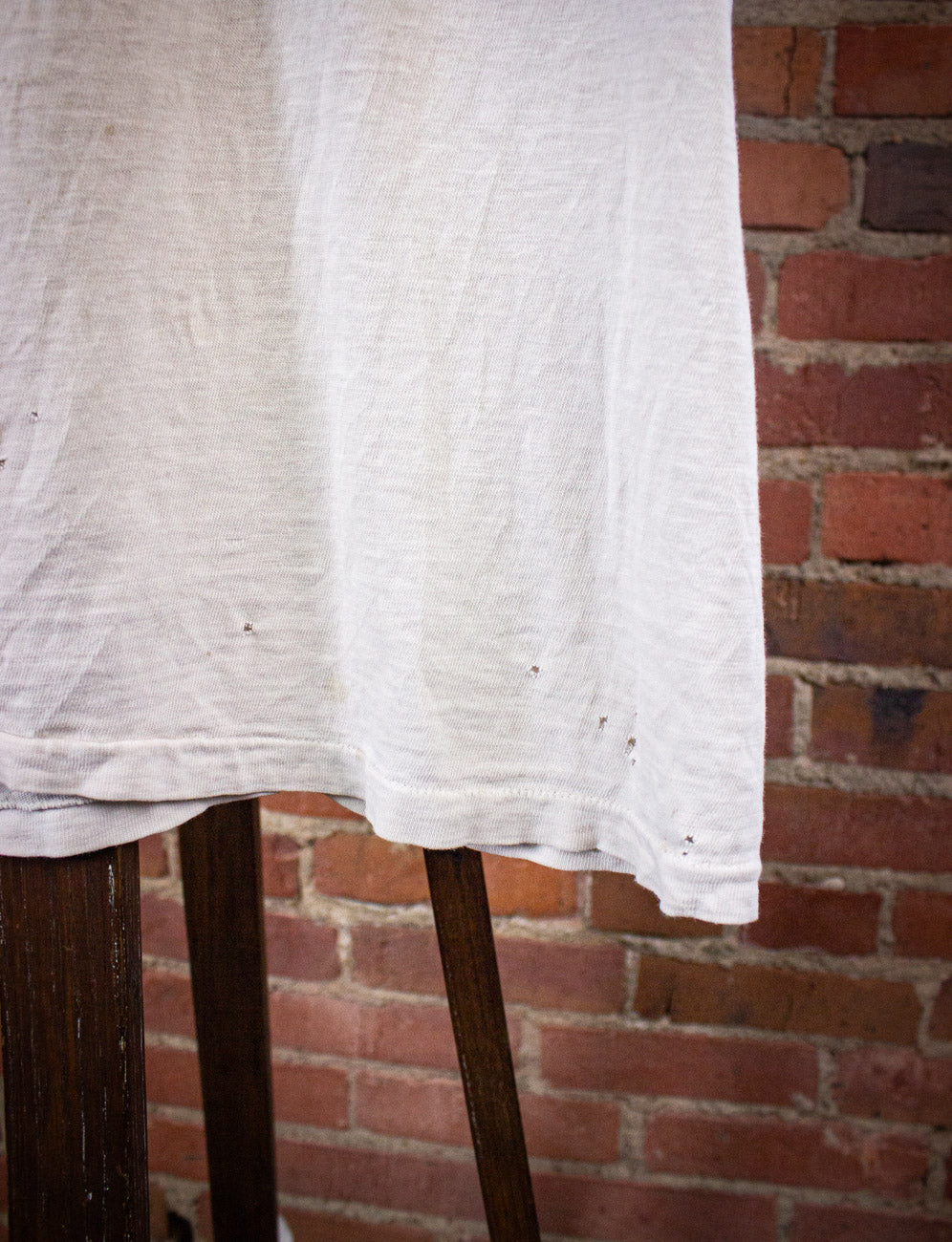 Vintage Deep Throat Promo T Shirt 1972 White Medium