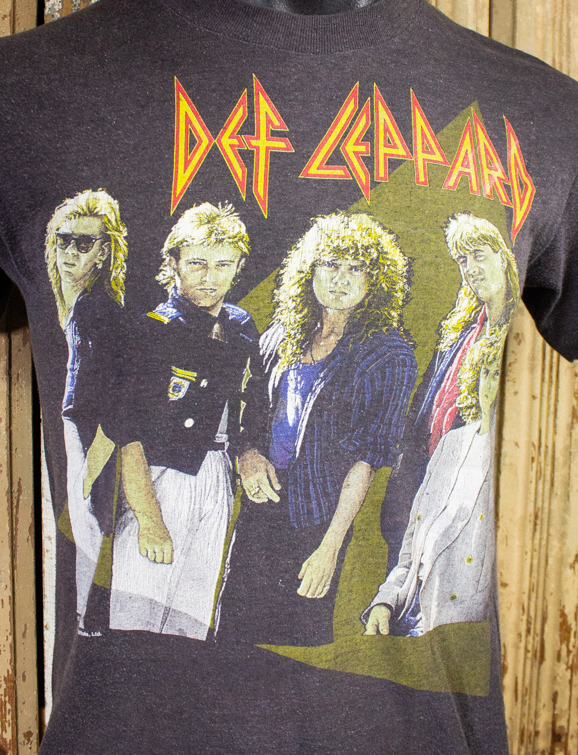 Vintage hot 1987 Def Leppard Hysteria tour T-shirt