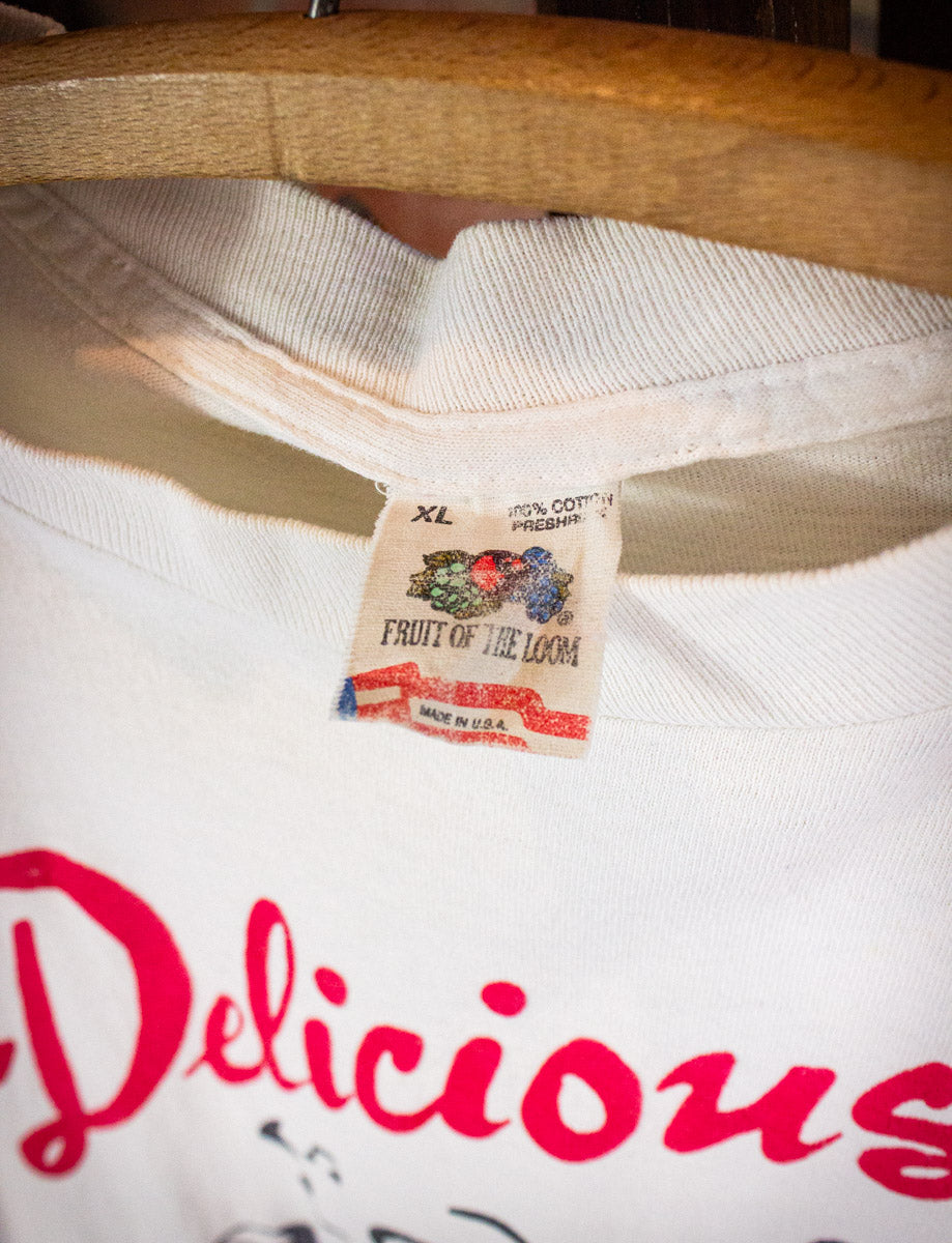 Vintage Delicious Vinyl Graphic T Shirt 90s Large