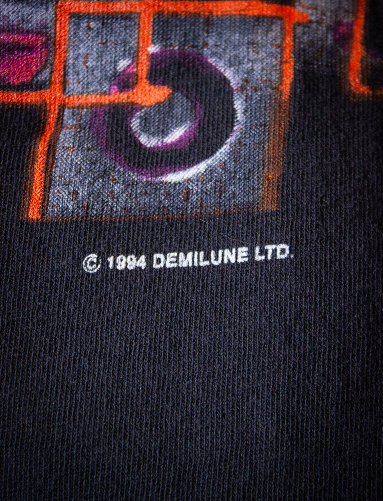 Vintage Depeche Mode Devotional Tour Concert T Shirt 1994 Black Large